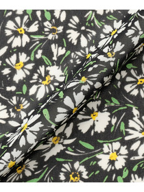 【L'EQUIPE】フローラルプリントブラウス 詳細画像 ブラック系その他 14