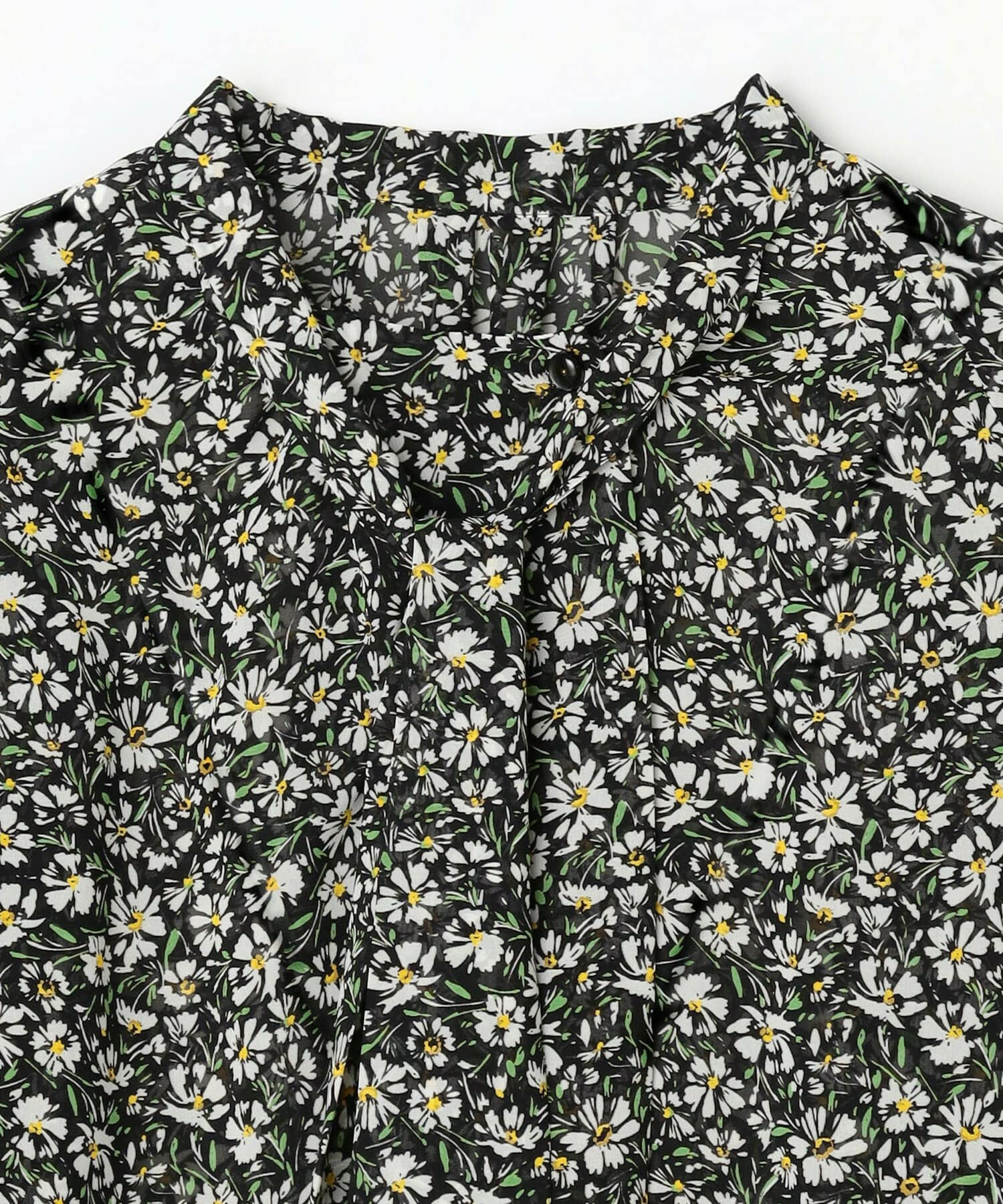 【L'EQUIPE】フローラルプリントブラウス 詳細画像 ブラック系その他 11