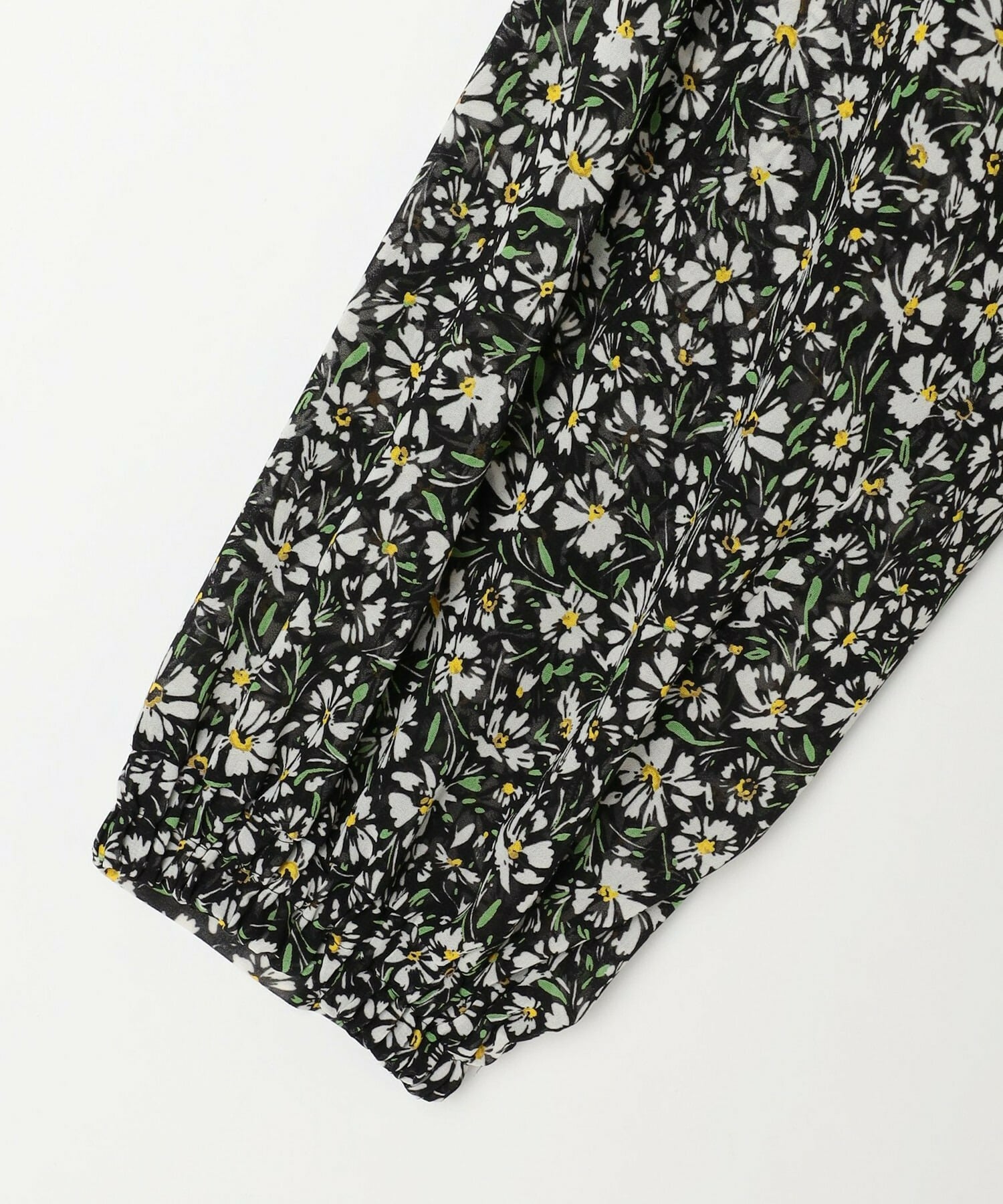 【L'EQUIPE】フローラルプリントブラウス 詳細画像 ブラック系その他 12