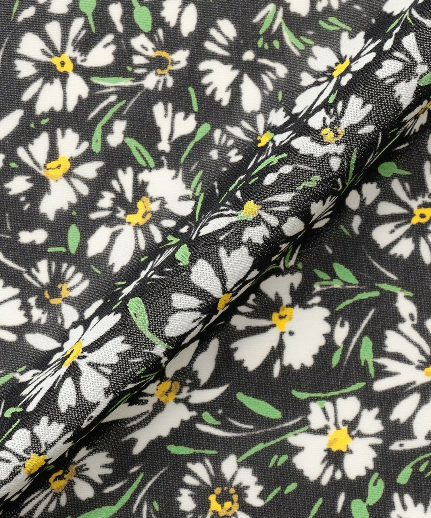 【L'EQUIPE】フローラルプリントブラウス 詳細画像 ブラック系その他 14