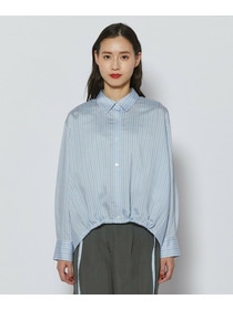 【L'EQUIPE】ウォッシャブルストライプシャツ 詳細画像 サックスブルー 15