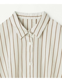 【L'EQUIPE】ウォッシャブルストライプシャツ 詳細画像 サックスブルー 22