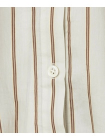 【L'EQUIPE】ウォッシャブルストライプシャツ 詳細画像 サックスブルー 23