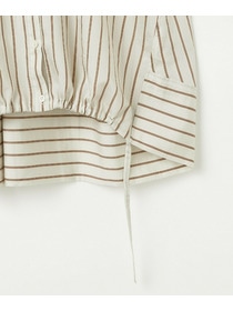 【L'EQUIPE】ウォッシャブルストライプシャツ 詳細画像 サックスブルー 25