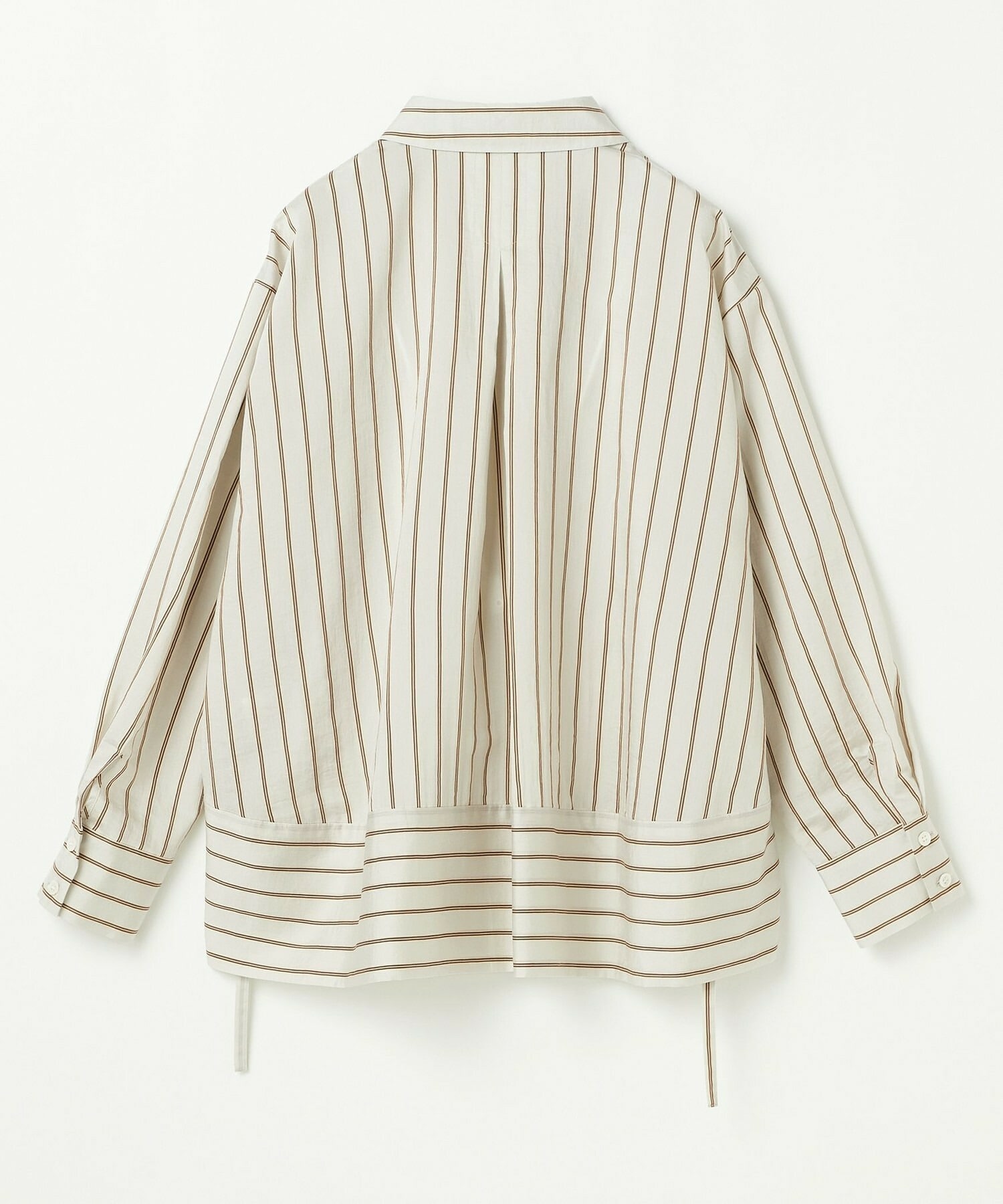 【L'EQUIPE】ウォッシャブルストライプシャツ 詳細画像 サックスブルー 20