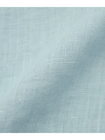 【L'EQUIPE】［eclat 2026年5月号掲載商品］ピュアリネンガーメントダイブラウス 詳細画像 サックスブルー 24