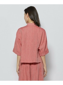 【L'EQUIPE】［eclat 2026年5月号掲載商品］ヘンプ麻シャツ 詳細画像 ブラック系その他 12