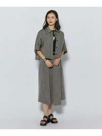 【L'EQUIPE】［eclat 2026年5月号掲載商品］ヘンプ麻シャツ 詳細画像 ブラック系その他 2