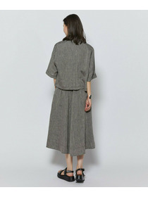 【L'EQUIPE】［eclat 2026年5月号掲載商品］ヘンプ麻シャツ 詳細画像 ブラック系その他 5