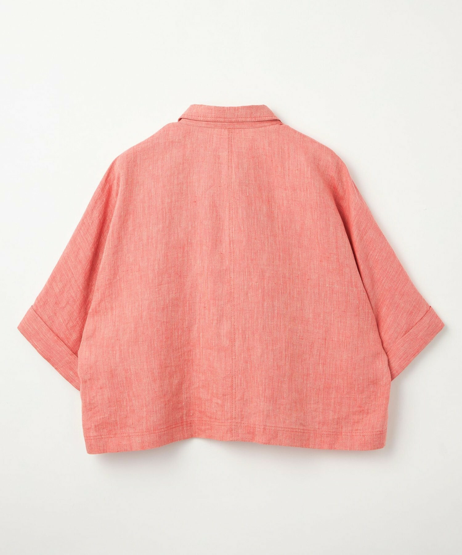 【L'EQUIPE】［eclat 2026年5月号掲載商品］ヘンプ麻シャツ 詳細画像 ブラック系その他 14