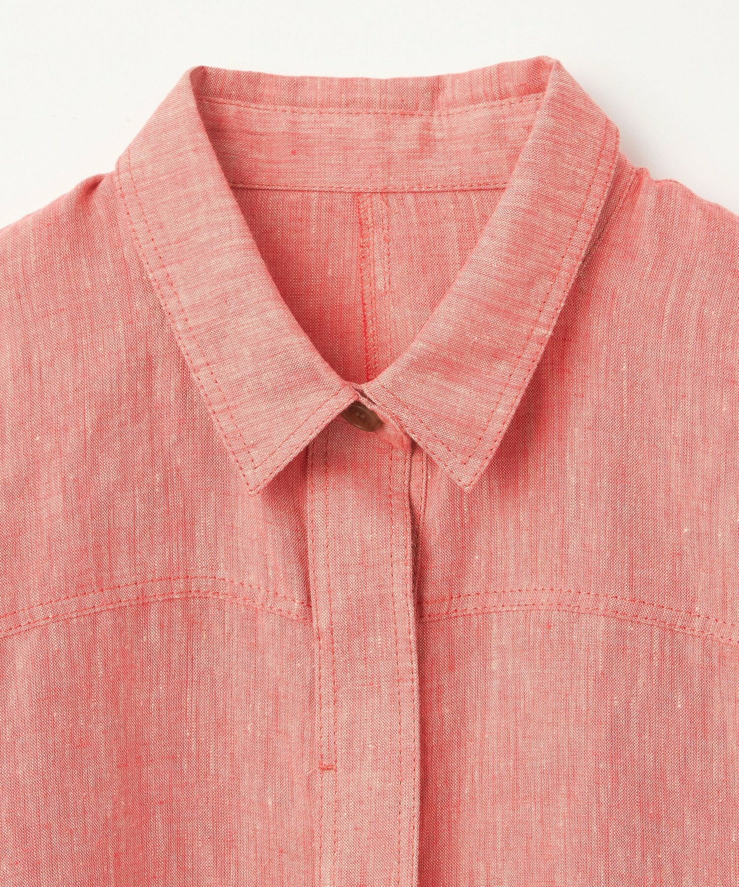 【L'EQUIPE】［eclat 2026年5月号掲載商品］ヘンプ麻シャツ 詳細画像 ブラック系その他 15