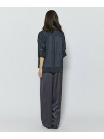 【L'EQUIPE】エアリーラミーシャツ 詳細画像 グレイッシュブルー 4