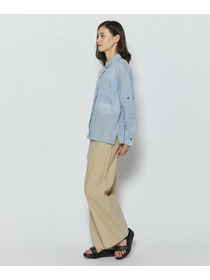 【L'EQUIPE】エアリーラミーシャツ 詳細画像 グレイッシュブルー 7