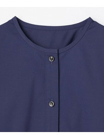 【L'EQUIPE】コットンハイパワーブロードシャツ 詳細画像 ネイビー 13