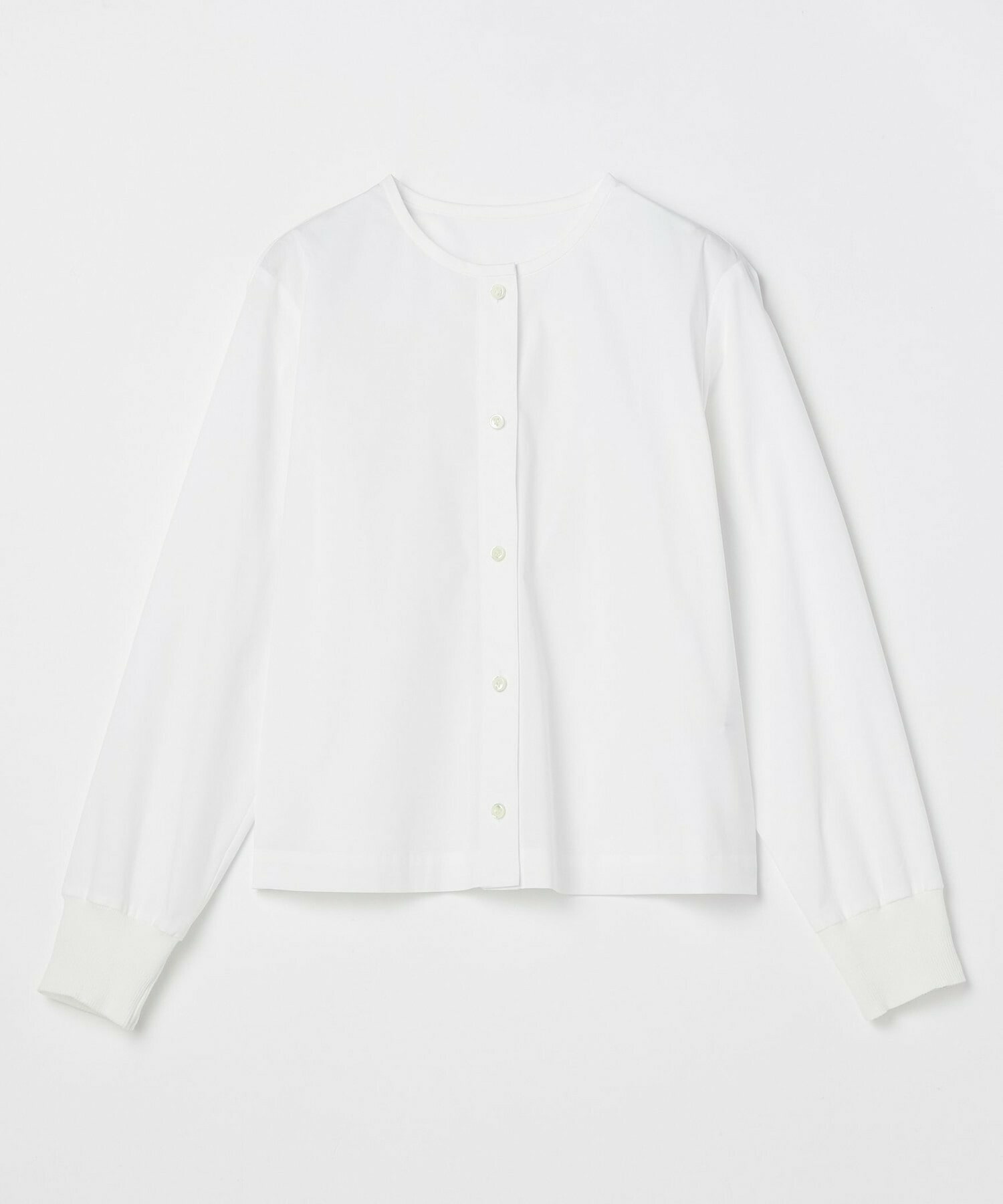【L'EQUIPE】コットンハイパワーブロードシャツ 詳細画像 ホワイト 1