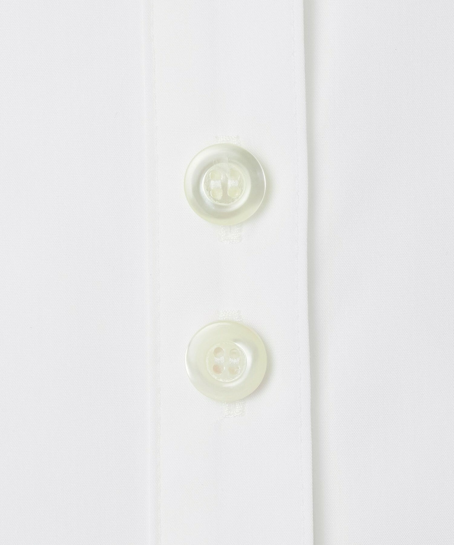 【L'EQUIPE】コットンストレッチシアードッキングシャツ 詳細画像 ホワイト 5