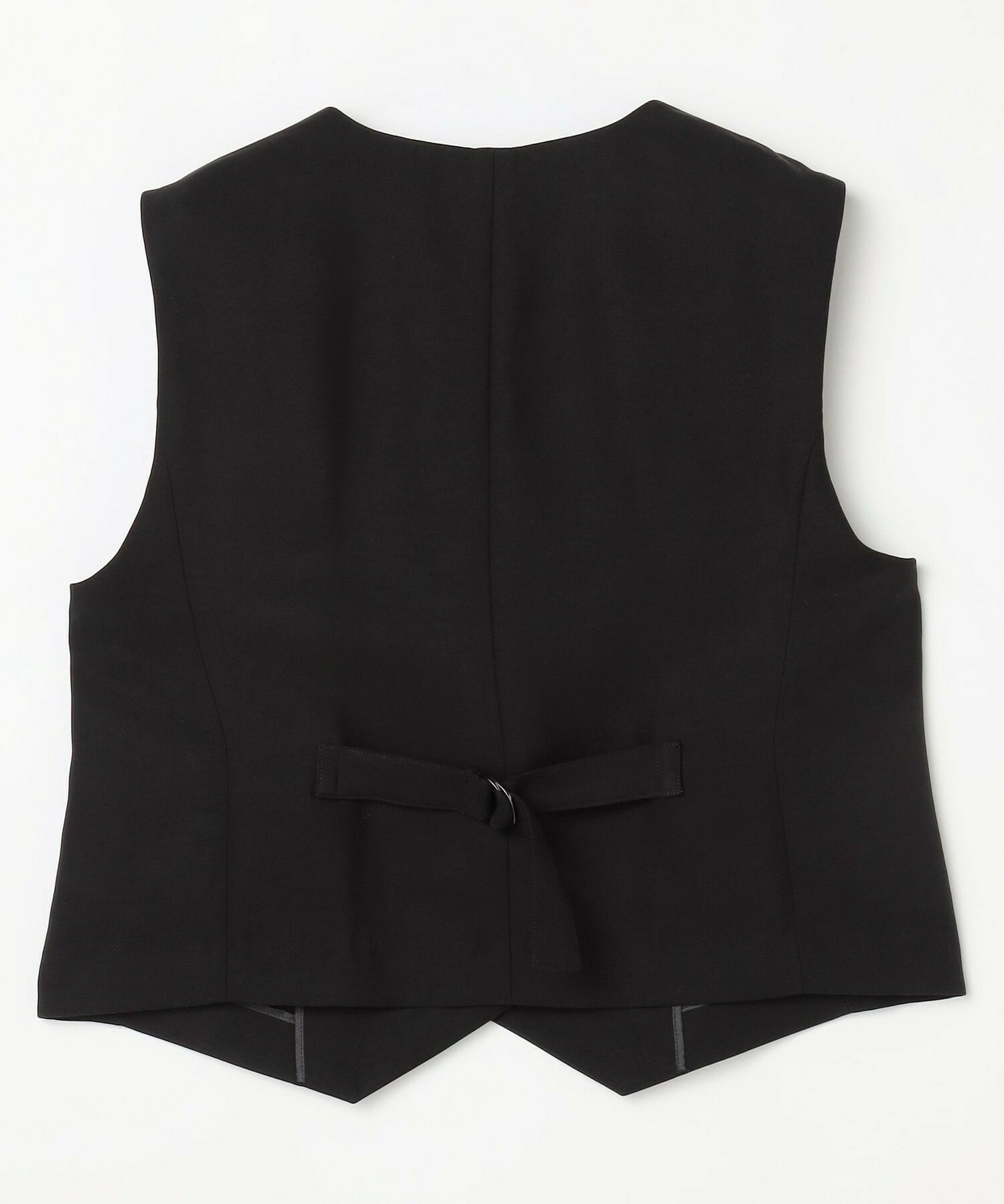 【L'EQUIPE】リヨセルツイストダブルクロスベスト 詳細画像 ブラック 19