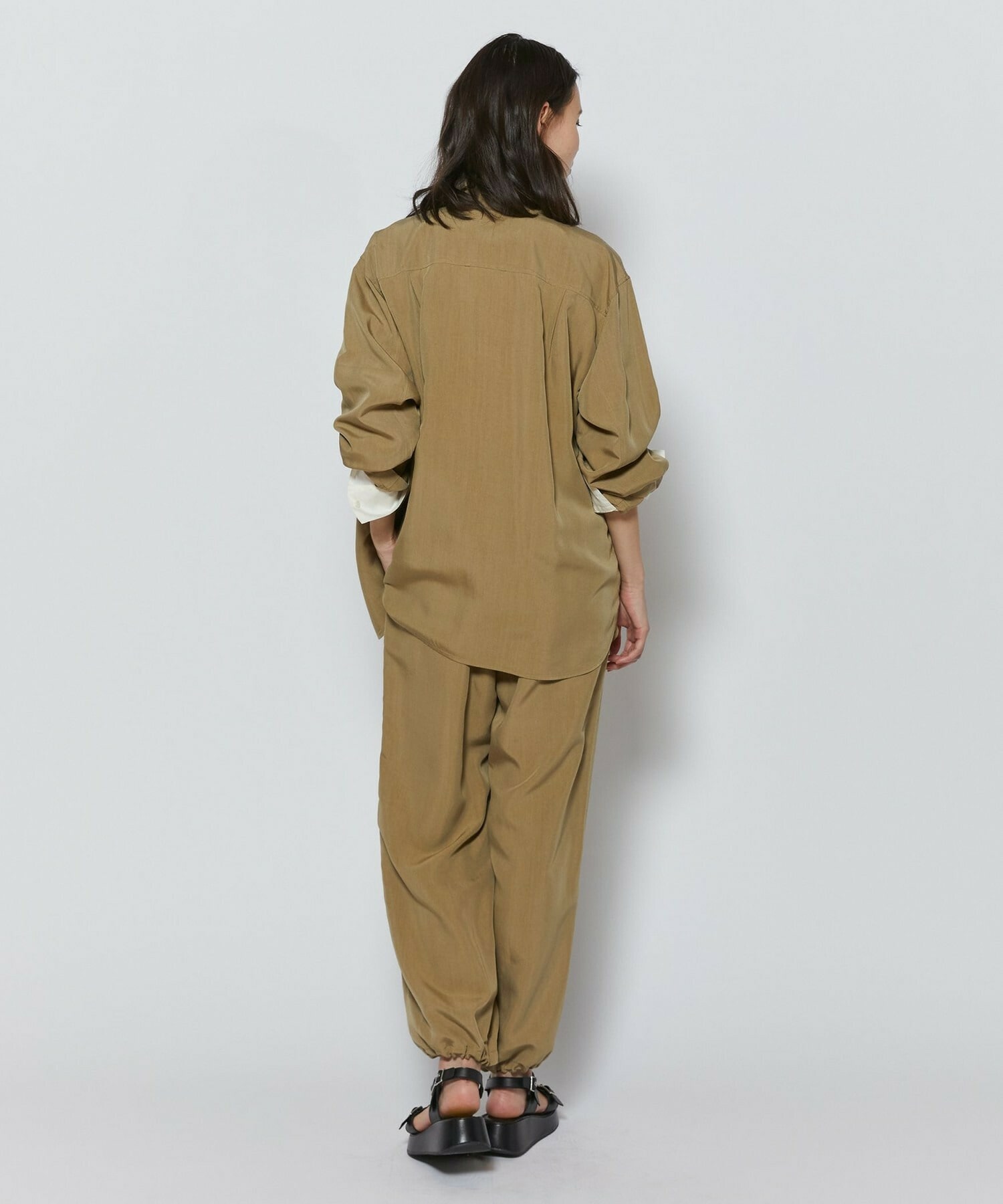 【L'EQUIPE】ヴィンテージソフトクロスジャケット 詳細画像 グレー系その他 11