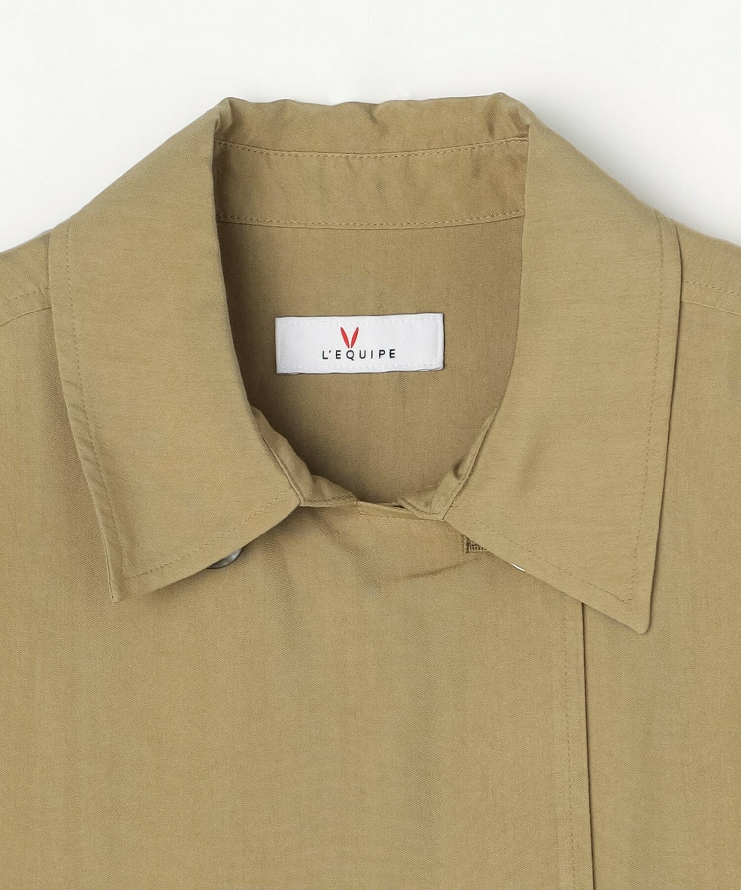 【L'EQUIPE】ヴィンテージソフトクロスジャケット 詳細画像 グレー系その他 19