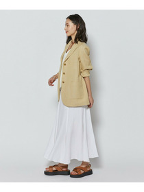 【L'EQUIPE】シルク混シャンブレージャケット 詳細画像 ネイビー 4