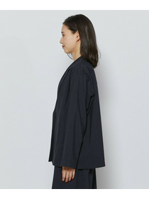 【L'EQUIPE】［eclat 2026年5月号掲載商品］クリスピーリネンストレッチジャケット 詳細画像 ネイビー 11