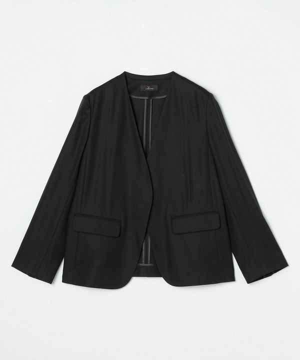 100/2オーガニックコットンジャケット 詳細画像 ブラック 1