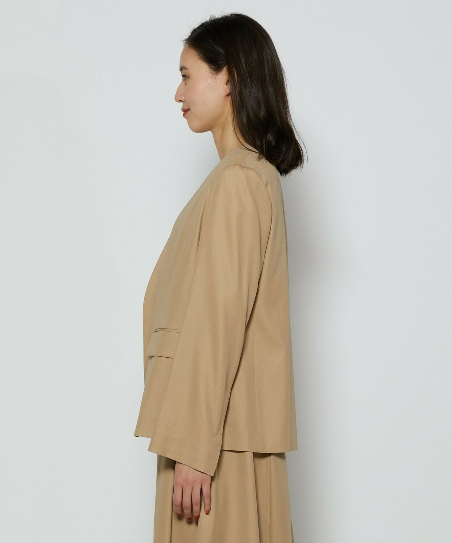 【L'EQUIPE】100/2オーガニックコットンジャケット 詳細画像 ブラック 10