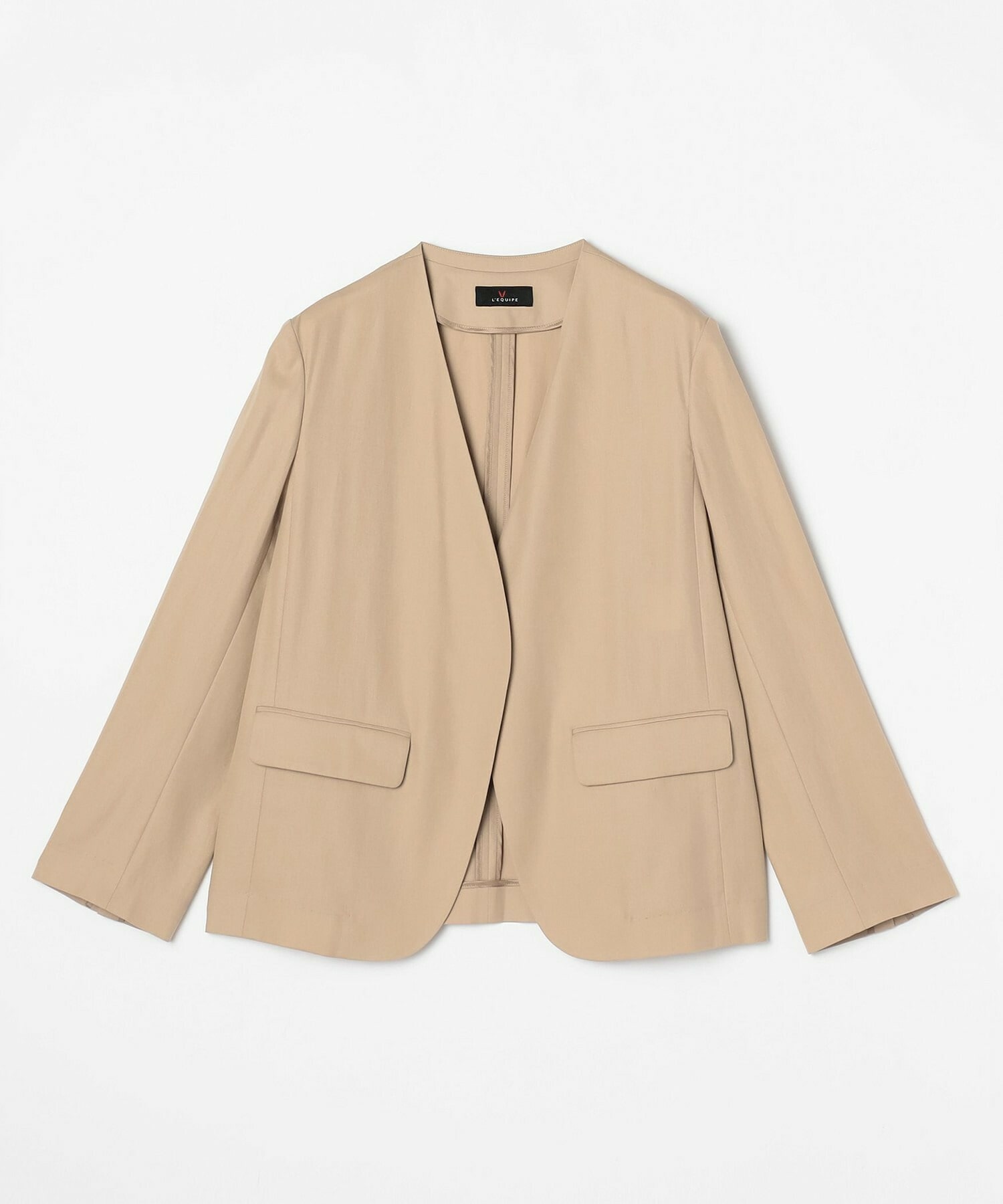 【L'EQUIPE】100/2オーガニックコットンジャケット 詳細画像 ブラック 12