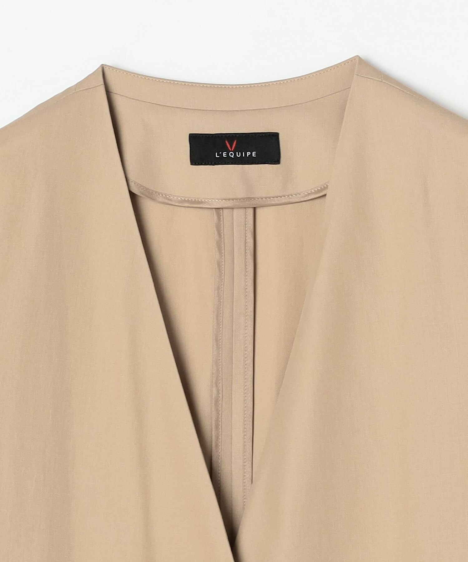 【L'EQUIPE】100/2オーガニックコットンジャケット 詳細画像 ブラック 14