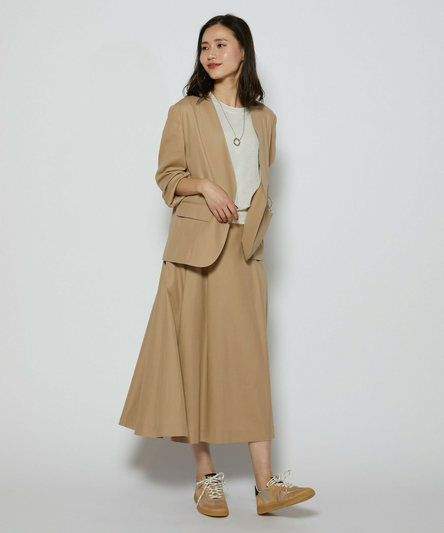 【L'EQUIPE】100/2オーガニックコットンジャケット 詳細画像 ブラック 3