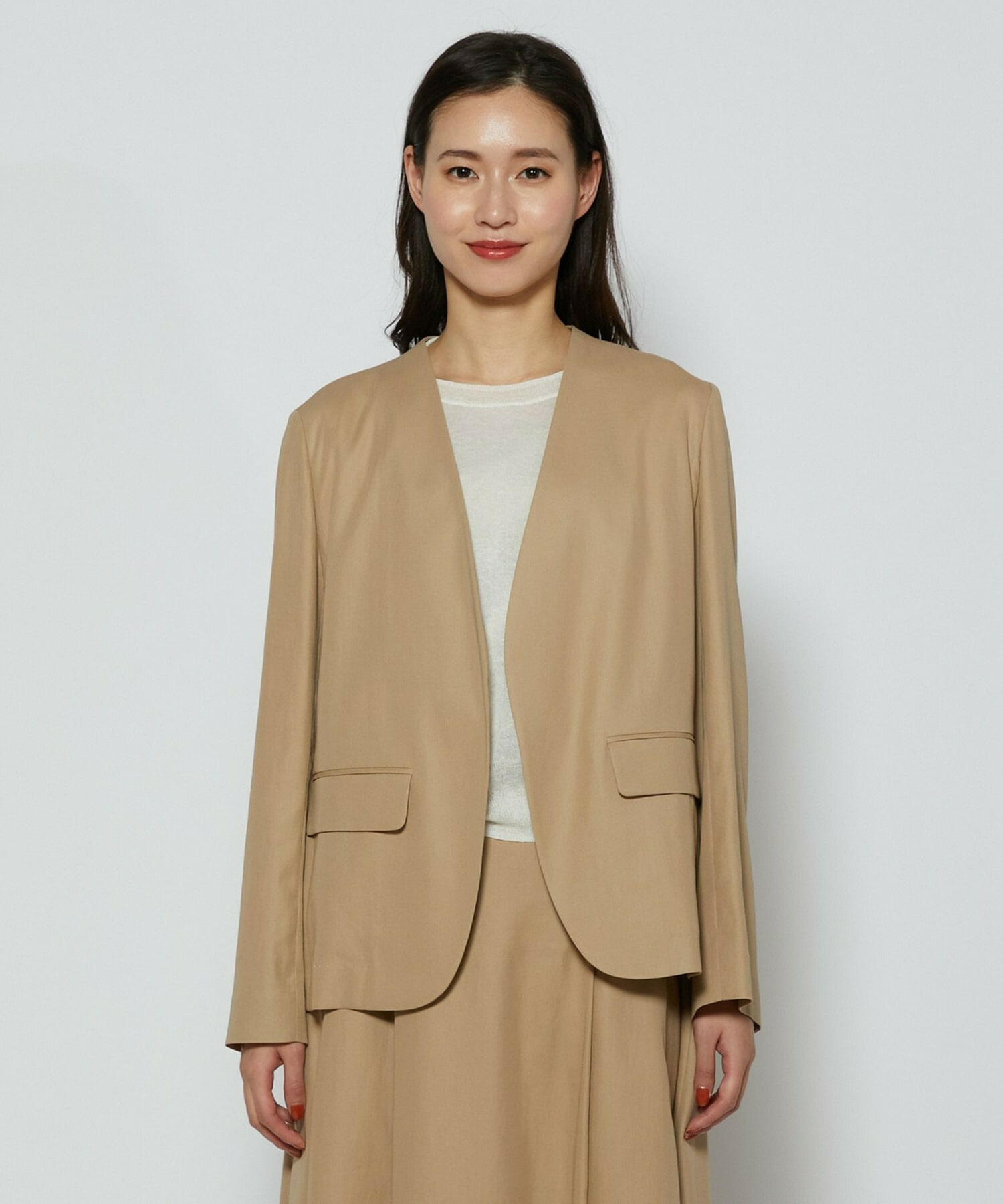 【L'EQUIPE】100/2オーガニックコットンジャケット 詳細画像 ブラック 9