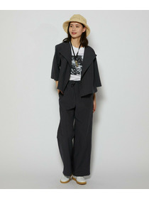 【L'EQUIPE】C/Nプレーンワッシャージャケット 詳細画像 ダークグレー 10