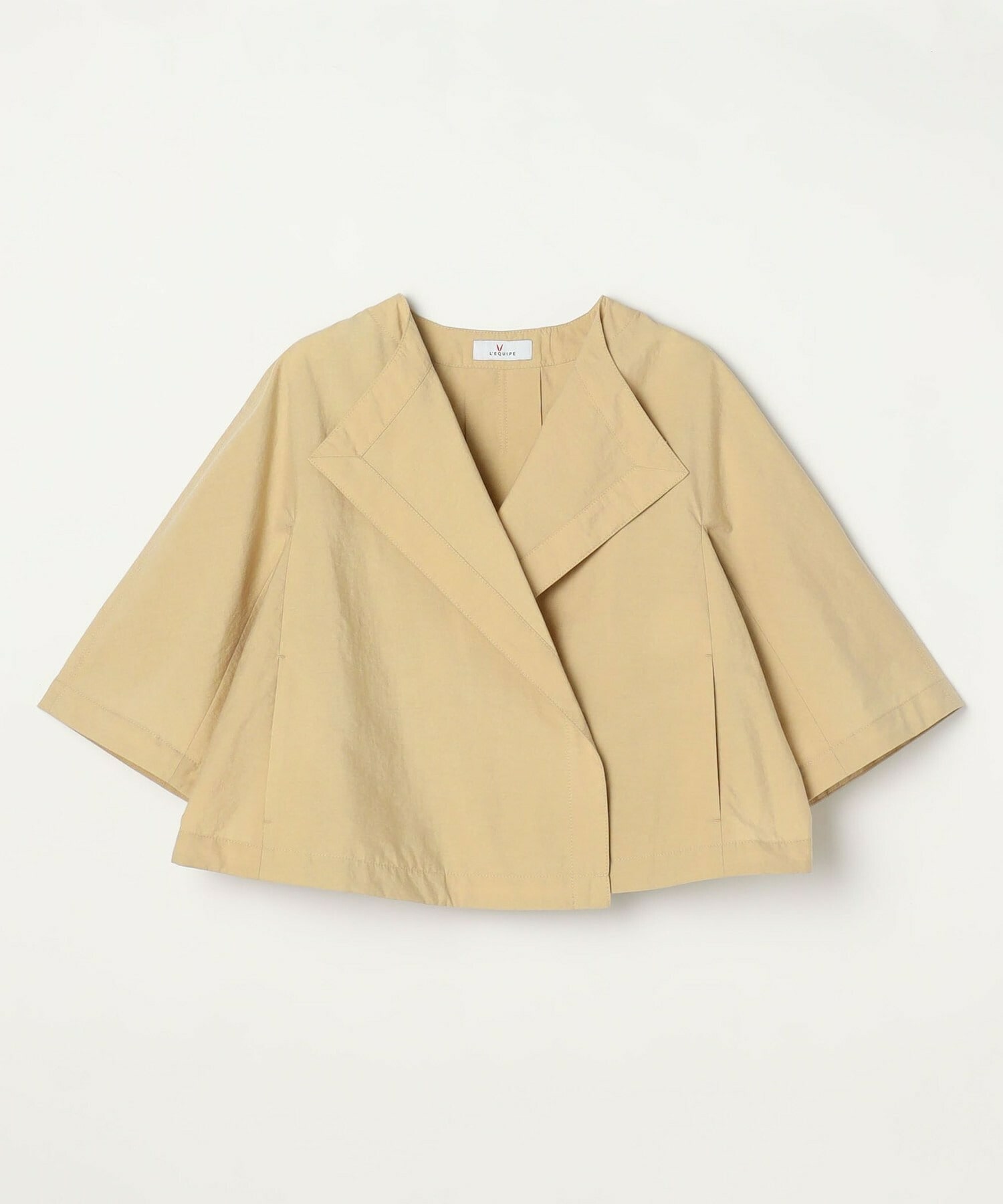 【L'EQUIPE】C/Nプレーンワッシャージャケット 詳細画像 ダークグレー 15