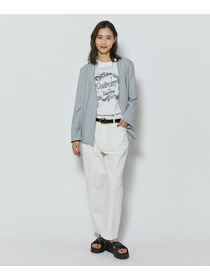 【L'EQUIPE】トリアセポリスラブツイードノーカラージャケット 詳細画像 ネイビー 10