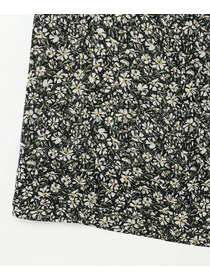 【L'EQUIPE】フローラルプリントワンピース 詳細画像 ブラック系その他 17