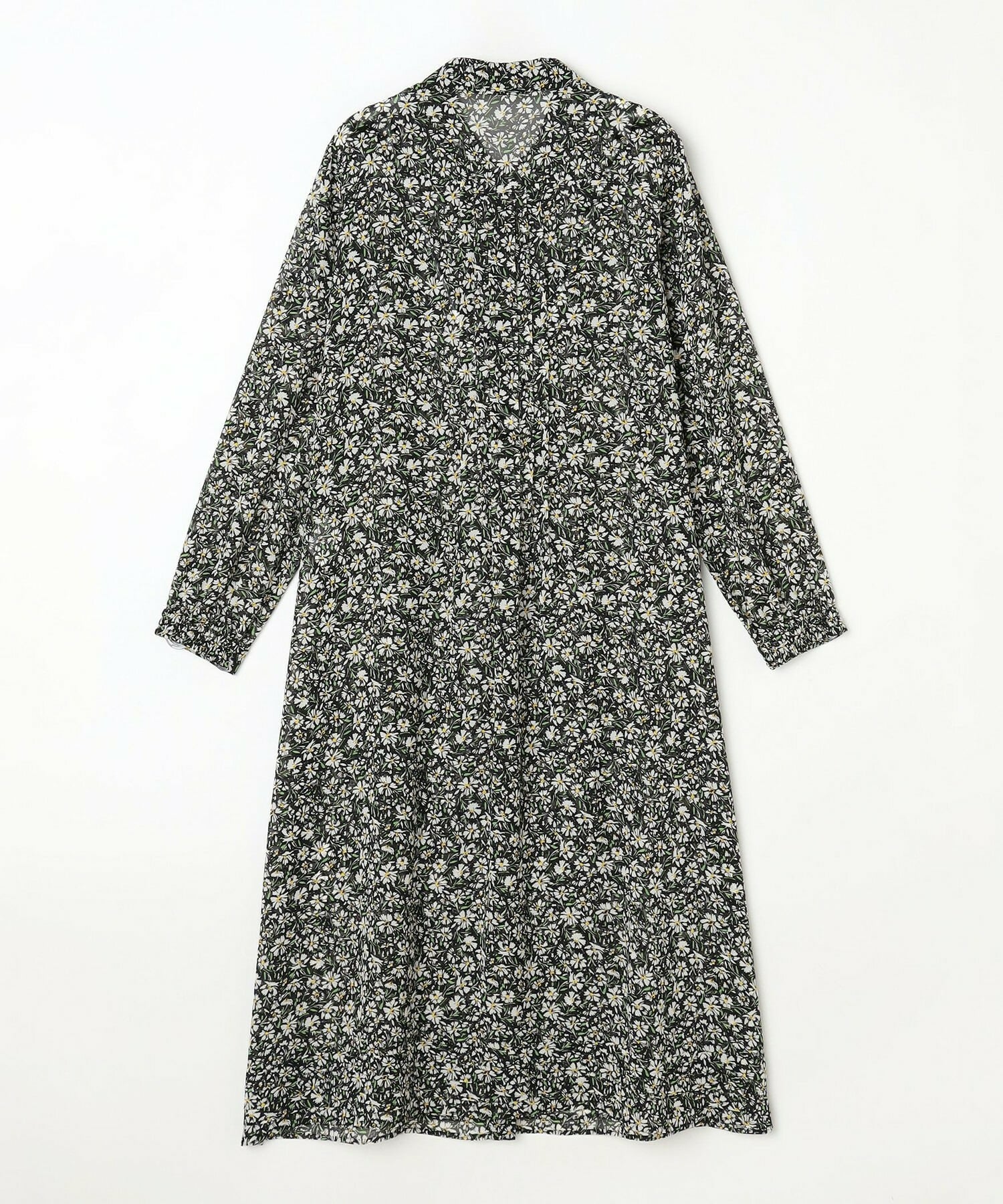 【L'EQUIPE】フローラルプリントワンピース 詳細画像 ブラック系その他 14