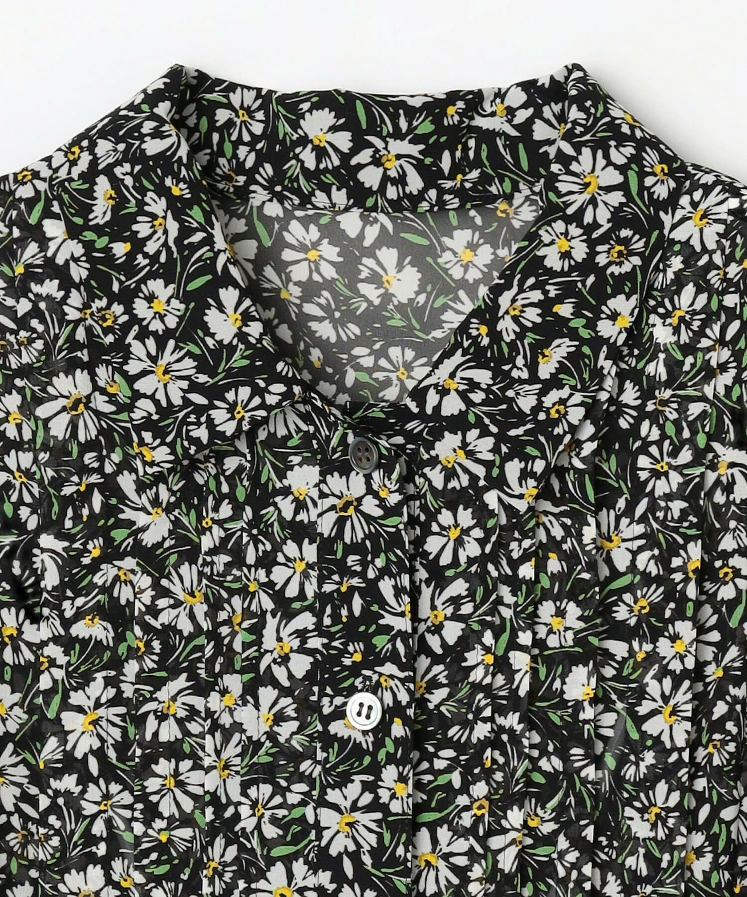 【L'EQUIPE】フローラルプリントワンピース 詳細画像 ブラック系その他 15