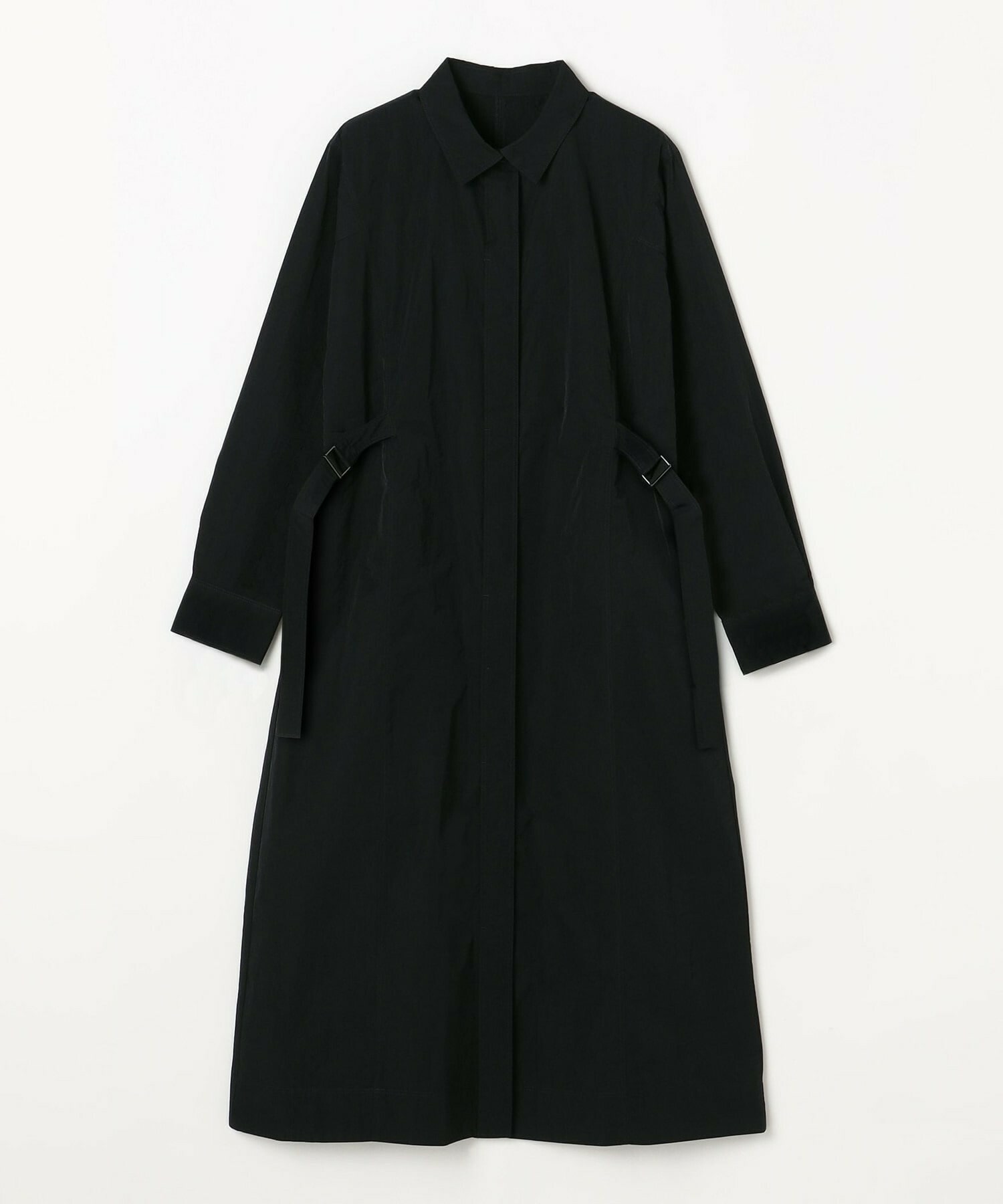 【L'EQUIPE】ハイカウントヴィンテージクロスワンピース 詳細画像 ネイビー 1