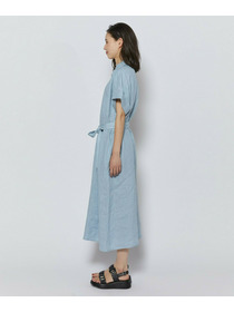 【L'EQUIPE】ピュアリネンガーメントダイワンピース 詳細画像 サックスブルー 10