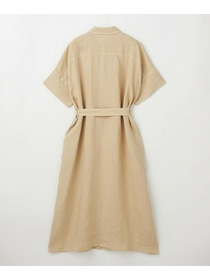 【L'EQUIPE】ピュアリネンガーメントダイワンピース 詳細画像 サックスブルー 19