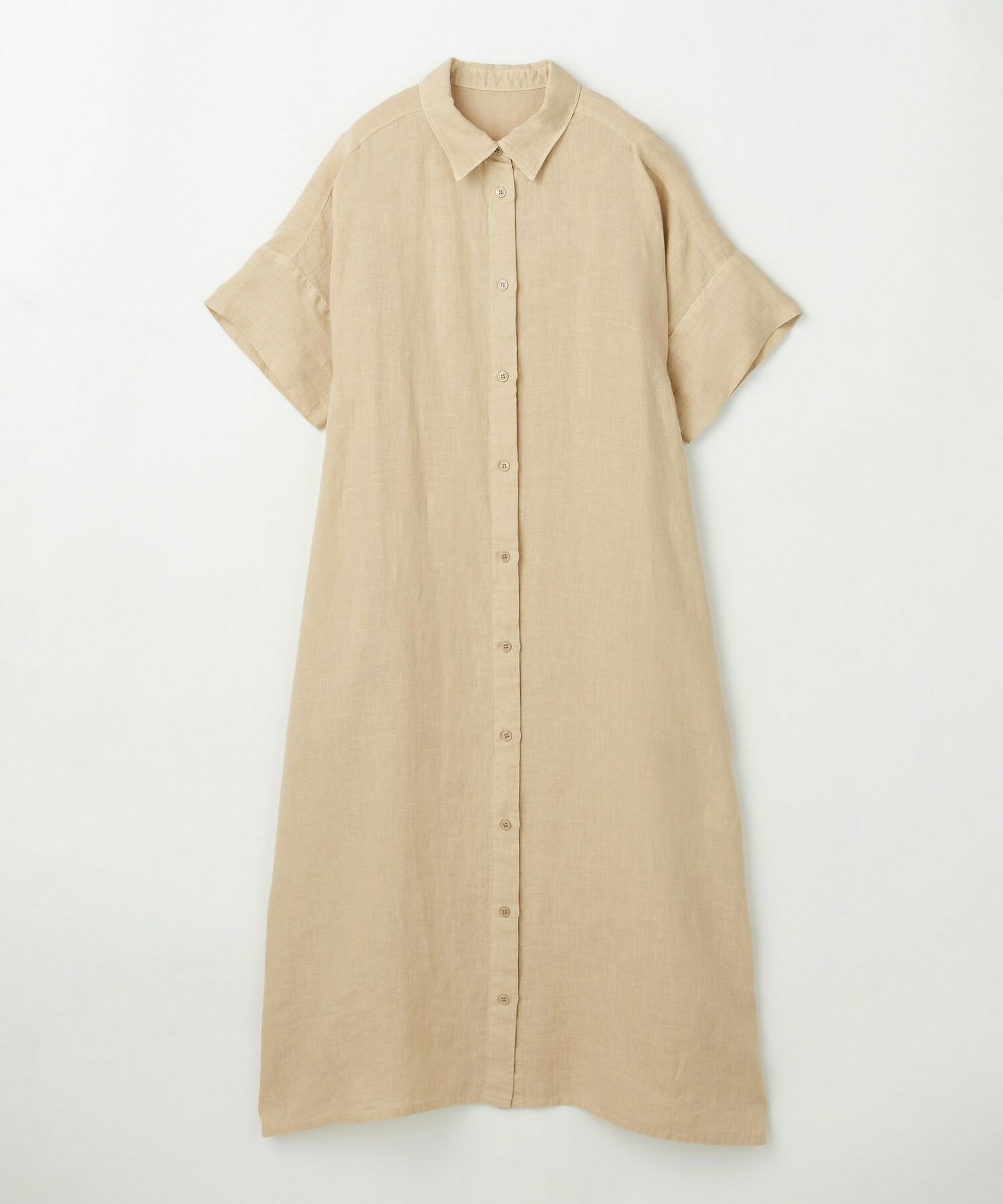 【L'EQUIPE】ピュアリネンガーメントダイワンピース 詳細画像 サックスブルー 21