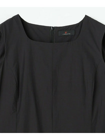 【L'EQUIPE】ナイロンコットンタフタワンピース 詳細画像 ブラック 13