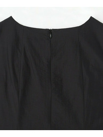 【L'EQUIPE】ナイロンコットンタフタワンピース 詳細画像 ブラック 14