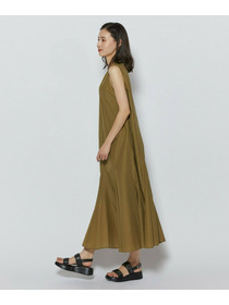 【L'EQUIPE】ナイロンコットンタフタワンピース 詳細画像 ブラック 2