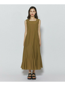 【L'EQUIPE】ナイロンコットンタフタワンピース 詳細画像 ブラック 8