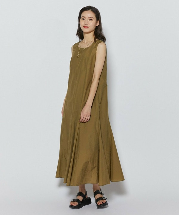 ナイロンコットンタフタワンピースナイロンコットンタフタワンピース