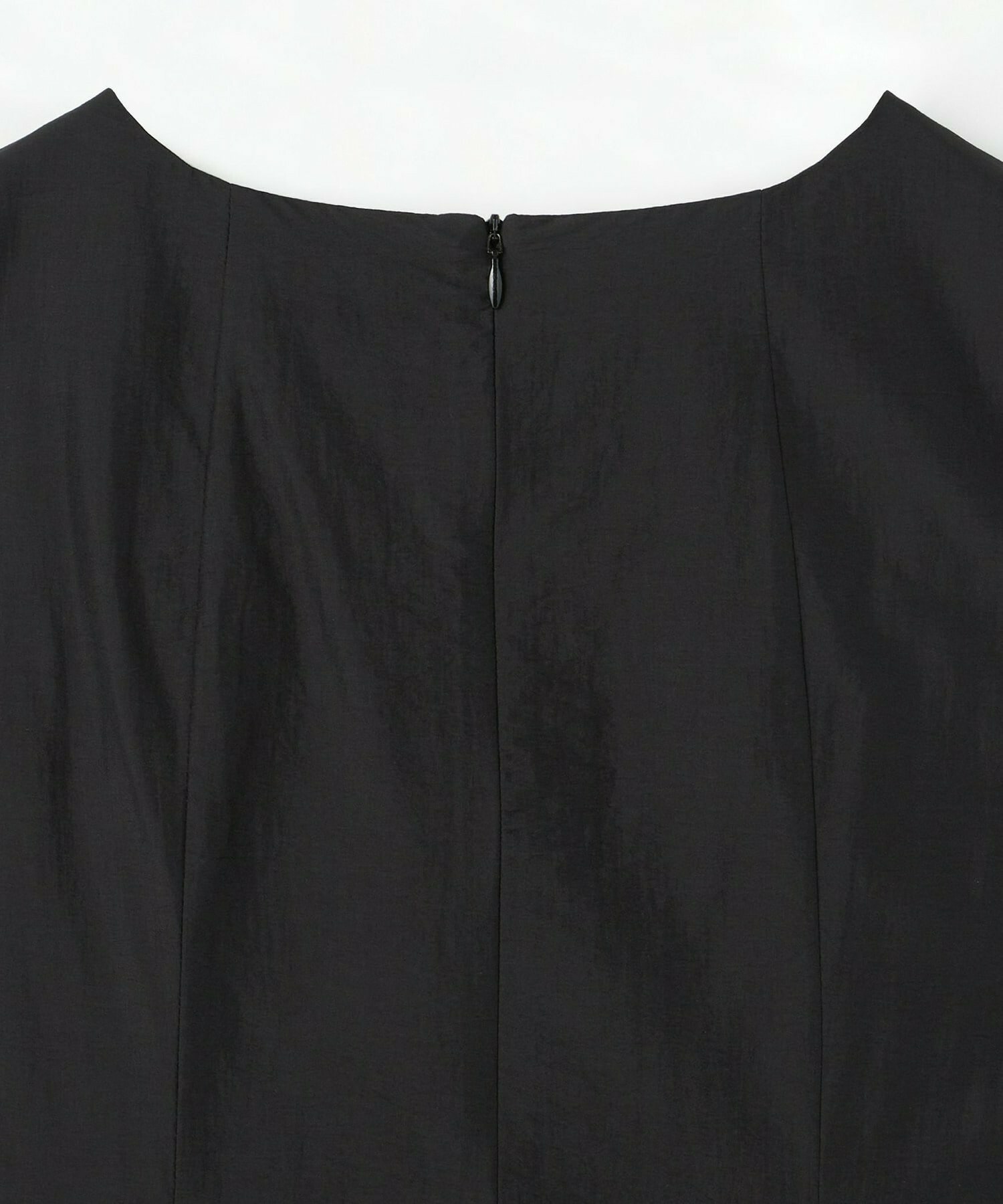 【L'EQUIPE】ナイロンコットンタフタワンピース 詳細画像 ブラック 14