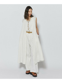 【L'EQUIPE】トリアセリネンクロスワンピース 詳細画像 セージグリーン 1