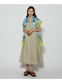 【L'EQUIPE】トリアセリネンクロスワンピース 詳細画像 セージグリーン 10