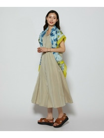 【L'EQUIPE】トリアセリネンクロスワンピース 詳細画像 セージグリーン 11